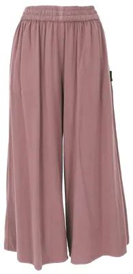 Produktbild von Bequeme Palazzohose, Weite Marlenehose, Boho Schlaghose, Hosenrock - Altrosa, Damen, Baumwolle, Größe: S