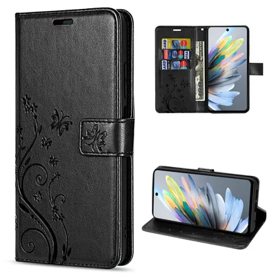 Produktbild von Hülle für ZTE Blade A75 Handy Tasche Handyhülle Hülle Schutzhülle Klapphülle Schwarz