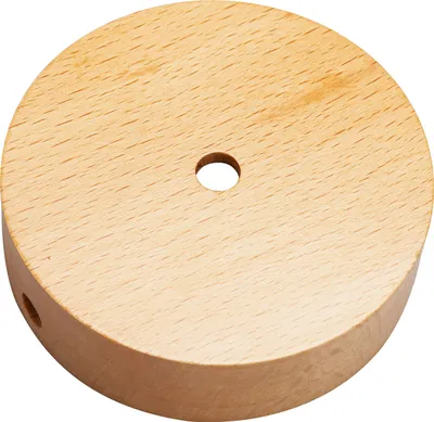 Produktbild von Baldachin 1-flammig Lampen-Baldachin Holz-Natur Ø 100 mm EC133