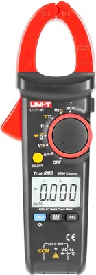 Produktbild von UNI-T UT213B Zangenmessgerät True-RMS NCV 30mm Zangenöffnung 400A AC 600V AC/DC