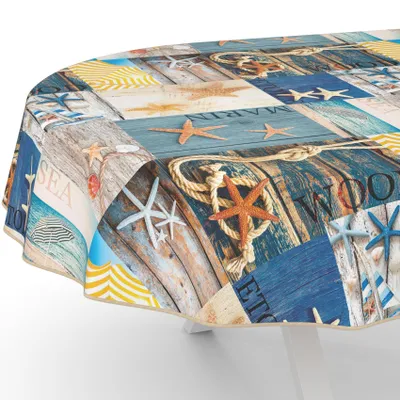 Wachstuch Tischdecke abwaschbar und wasserabweisend 140 x 220 cm, Hauptbild