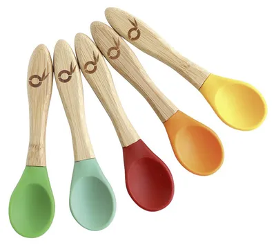 Produktbild von PANDOO Kinderlöffel-Set 5-teilig 111508 4260648830773