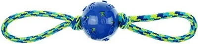 Image de Zeus Fitness balle TPR et double corde de traction, 40 cm
