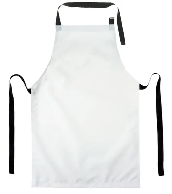 Produktbild von Personalisierter Kinderschürze Kind Malschürze Kunstkittel Kochschürze Apron Werkschürze mit einem motiv Weiß Teddybär  mit Namen[074]