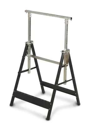 Image de Chevalet télescopique Holzstar TAB 1300, chevalet de soutien, chevalet pliable, réglable en hauteur