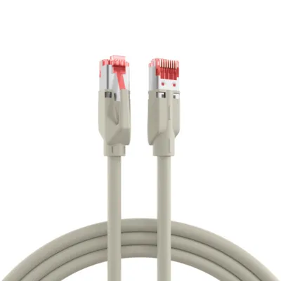 Image de Câble patch RJ45 Cat.7 S/FTP LSZH -- TM21 gris 2 m