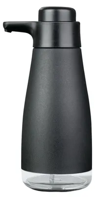 Zdjęcie produktu dla Aike Ak1062 Dozownik Mydła 440 Ml Płynu Czarny Elegancki Z Pompką