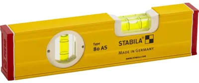 Productafbeelding van STABILA 19565 STABILA Wasserwaage Type 80 AS 19565, Aluminium 20,0 cm
