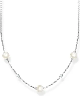 Thomas Sabo KE2120-167-14-L45v Damen-Kette mit Perlen Silber 1