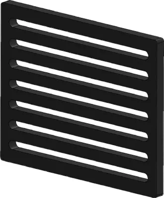 Produktbild von Kaminrost / Ascherost 195x155x10mm passend für Justus **