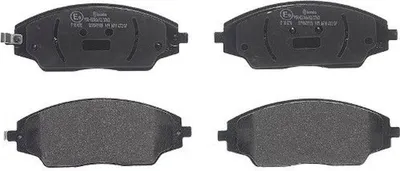 Produktbild von BREMBO Bremsbeläge Satz Vorne für CHEVROLET AVEO Schrägheck (T300) P 10 070
