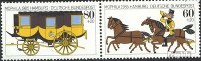 Produktbild von Briefmarken BRD (BR.Deutschland) 1985 Mi WZd7 postfrisch Mophila
