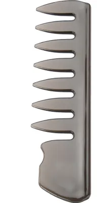 Imagen del producto de Herramientas de peluquería para hombres: peine, aceite para alisar y rizar el cabello, productos para peinar. (Peine de dientes anchos)