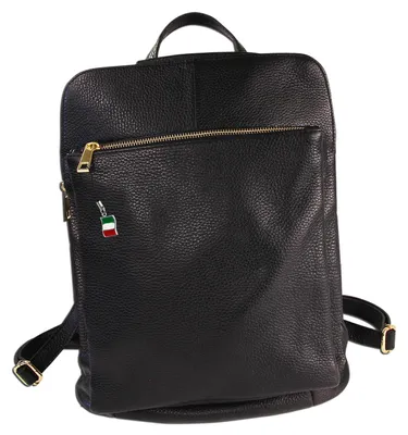 Produktbild von Rucksack schwarz Florence Cityrucksack Leder ORM103S