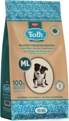 Image de FOLK Repas délicat pour bébé avec lapin, veau et carottes ML 10 kg