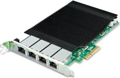 Image de PLANET 4-Port 10/100/1000T 802.3at PoE+ PCI-E (120W PoE)