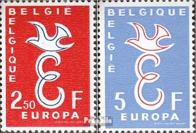 Produktbild von Briefmarken Belgien 1958 Mi 1117-1118 (kompl.Ausg.) FDC Europa