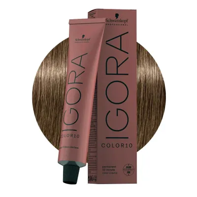 Produktbild von Schwarzkopf Igora Color10, Braun, 7-0, 60 ml, Alle Haare, Farbspeichernd, Glanz, Tube