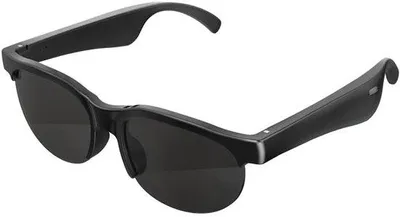 Produktbild von Smartes Bluetooth-Sonnenbrillen mit eingebautem Mikrofon und Lautsprecher, Sprachassistent, UV-Schutz, Sprachbedienung, uni (schwarz).