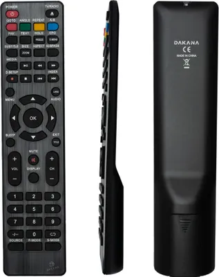 Produktbild von Dakana Ersatz Fernbedienung für JTC/Jay-Tech GPRC15926 Receiver Universalfernbedienung für JTC Jay-Tech Fernseher Ultra HD Smart TV vorkonfiguriert und sofort einsatzbereit