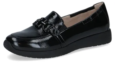 Produktbild von CAPRICE Slipper Leder schwarz G-Weite