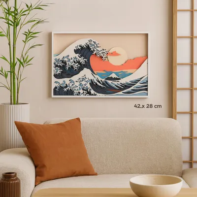 Produktbild von Magic Wall Kunst 3D Wandbilder Wanddeko
