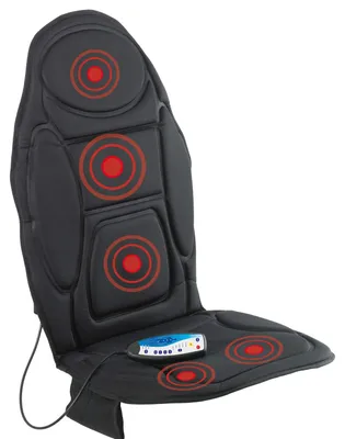 Immagine prodotto di Cuscino massaggiante - 5 programmi - 50 x 105 cm - Funzione calore - Per sedia e poltrona