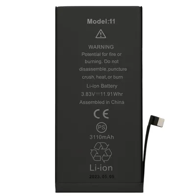 Produktbild von Akku für iPhone 11 – Ersatzakku 3110 mAh Lithium-Ionen Phonillico®
