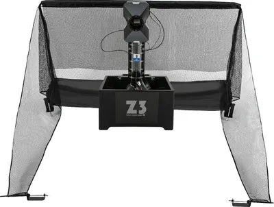 Productafbeelding van Tafeltennistrainingsmachine, 10 serviemodi, afstandsbediening, zwart