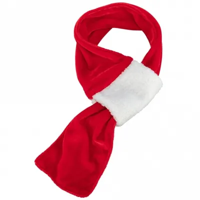 Produktbild von Trixie Xmas Schal - rot/weiß - 90 cm