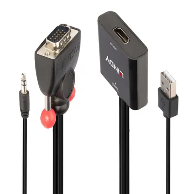 Produktbild von LINDY Konverter VGA & Audio an HDMI
