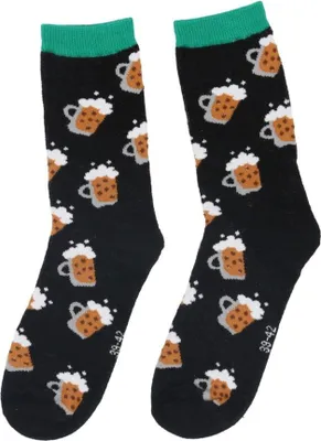 Produktbild von Herren Socken 3er-Pack – Bequeme Bier-Motiv Socken in Größe 39-42
