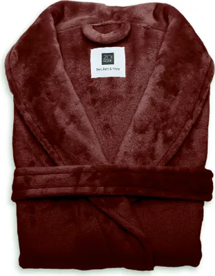 Produktbild von Zohome Mahogany-Red Bademantel Cara M - Hergestellt aus 100% Polyester