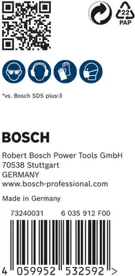 Produktbild von EXPERT SDS plus-7X Hammerbohrer-Set, 10x100x165 mm, 30-tlg.