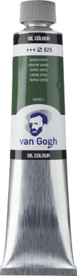 Zdjęcie produktu dla Tubka farby olejnej Van Gogh 200 ml Zielona Ziemia 629