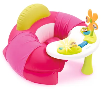 Produktbild von Smoby Cotoons Baby Sitz mit Activity-Tisch, rosa,110211