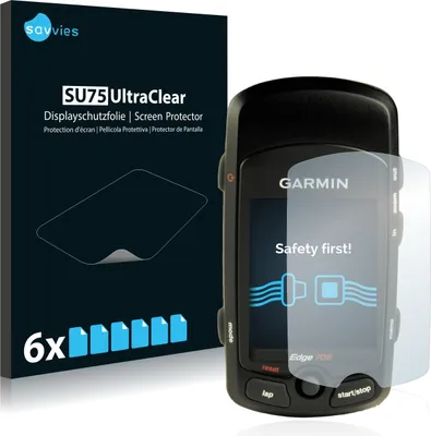 Produktbild von 6x Für Garmin Edge 705 Schutzfolie Savvies Displayschutz Display Schutz Folie Klar Transparent