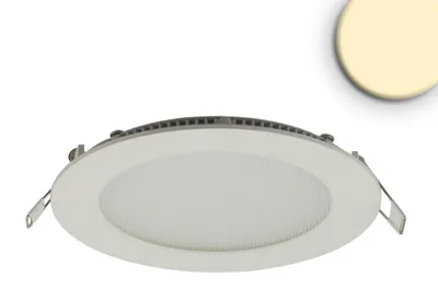 Produktbild von ISOLED LED Downlight, 9W, rund, ultraflach, blendungsreduziert, weiß, warmweiß, dimmbar CRI90