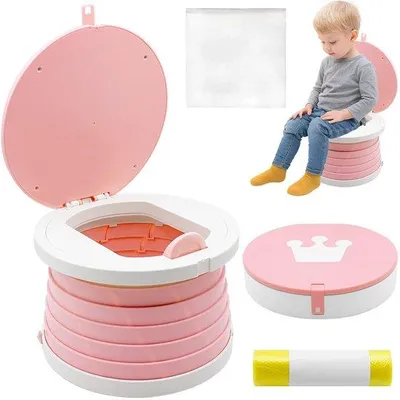 Produktbild von Faltbarer Reise-Toilettentopf für Kinder – Trainings-Toilettentopf für unterwegs