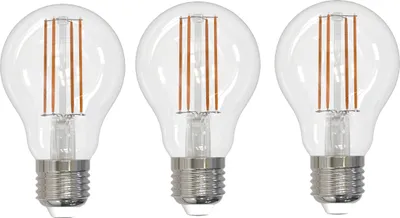 Produktbild von Müller Licht LED Lampe A60 7.3W 60W 220-240V E27 806lm 320° 4000K Retro-3er-Set 401104