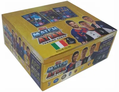 Produktbild von Topps Match Attax UEFA Champions League 2019/20 – Italienische Ausgabe – 30 Packs – 180 Karten