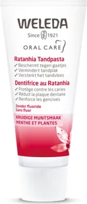 Image de WELEDA - Zahnpasta - Ratanhia - 75 ml - 1 Stück