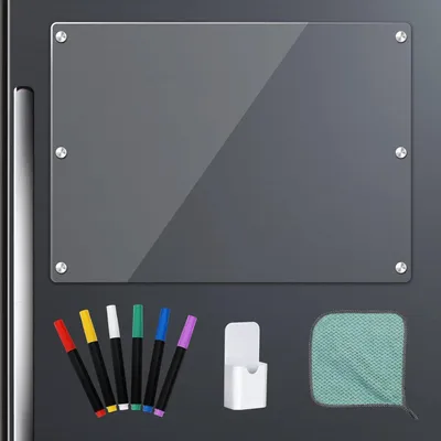 Produktbild von Magnetisches Acryl Trockenlöschboard und Kalender, 43 x 30 cm, für die Küche