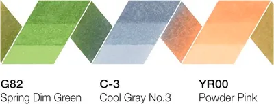 Immagine prodotto di COPIC® 220750309 COPIC® Ciao Natural Palette Layoutmarker-Set farbsortiert 1,0 + 6,0 mm, 3 St.
