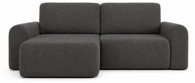 Produktbild von Anteo Ecksofa RION Links 3-Sitzer Polsterecke Grau MONOLITH 92 Modern 250x108x95 cm