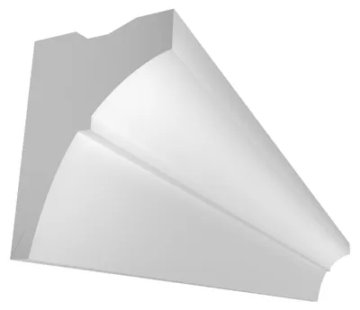 Zdjęcie produktu dla ELHARE Listwa sztukateryjna LED profil ścienny oświetlenie pośrednie profil LS35C - 120x85mm, 2m