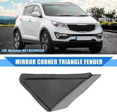 Image de Cache D'Aile Triangulaire De Coin De Rétroviseur pour Kia Sportage 2011-2016, Côté Gauche