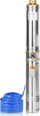 Obrázek produktu pro XMTECH Čerpadlo do hluboké studny Čerpadlo do studny Ponorné čerpadlo Potrubní čerpadlo Odolné proti písku Zahradní čerpadlo 750W 4000 l/h až 6,7bar