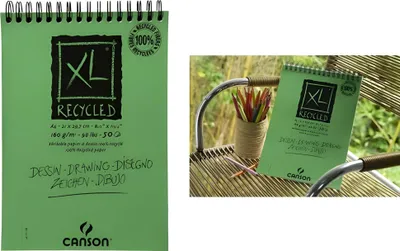 Image de CANSON Bloc de croquis et d'études "XL RECYCLED", DIN A4