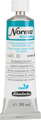 Schmincke Norma Blue - Kobalttürkiston 35ml - Ölfarbe 21 425 009